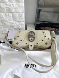 JW Pei Joy Crushed біла, сумка жіноча