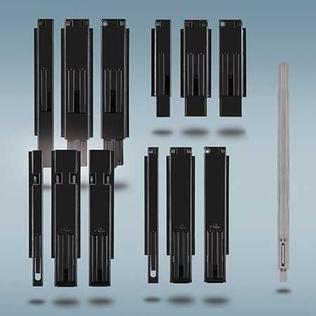 Słupek wypinany środkowy H400 FMCA oraz tylny P/L do wywrotki