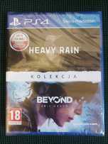 Gra heavy rain and beyond two souls kolekcja pl ps4 ps5 nowa w folii