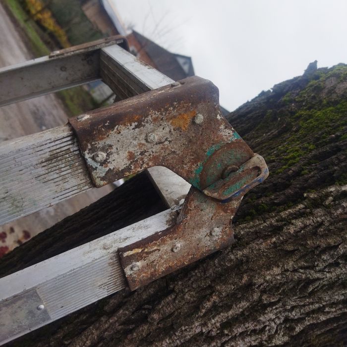 Лестница алюминиевая СССР драбина стрімянка