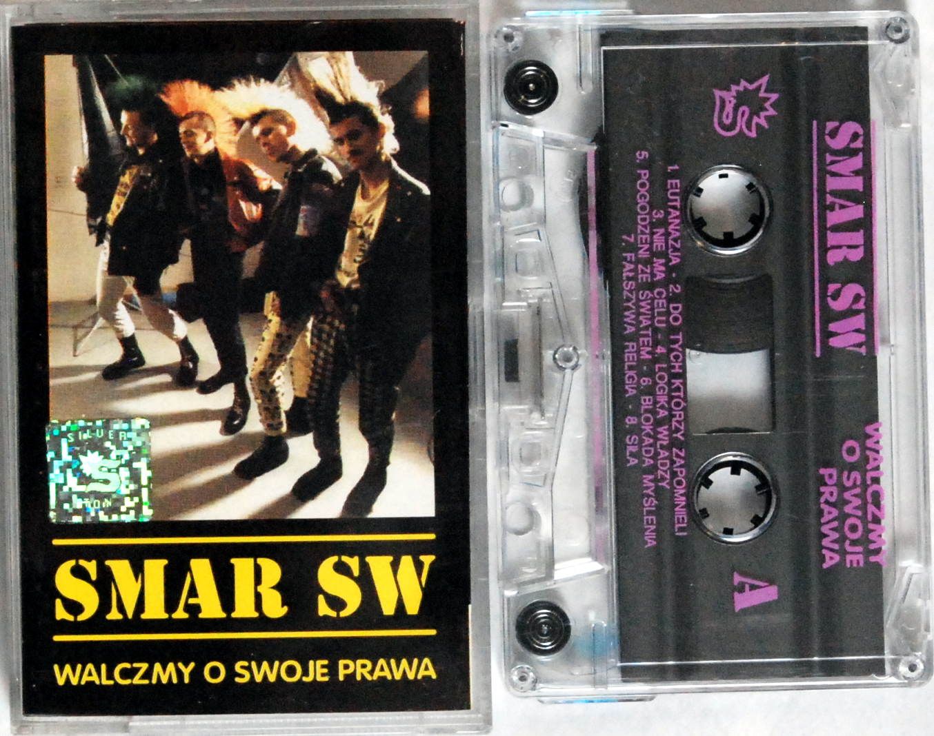 Smar SW - Walczmy O Swoje Prawa (Silver-Ton) (kaseta) BDB