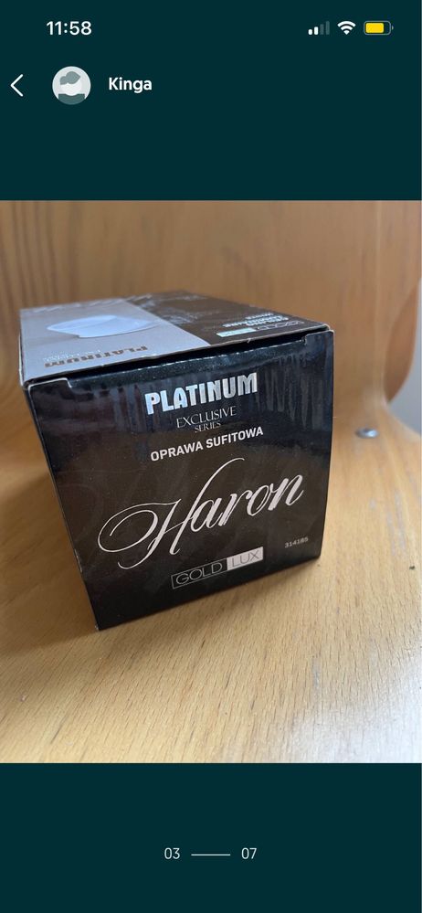 Oprawa sufitowa 3 szt oczko led lampa podtynkowa biala Haron GoldLux