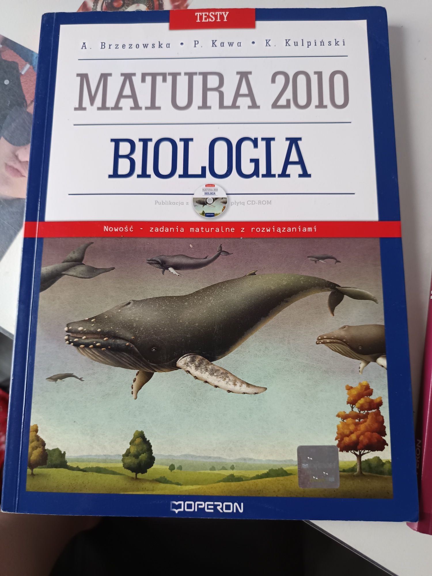 Testy maturalne.zbiory zadań z biologii