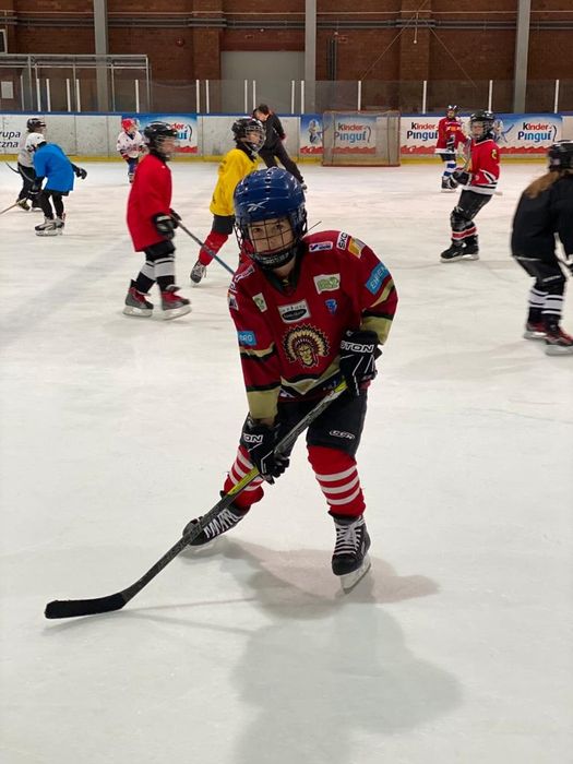 Kompletny  strój hokeisty