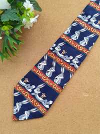 Краватка Кролик Багз Банні Loones Tunes Warner Bros. галстук