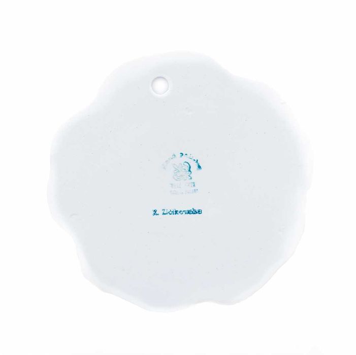 Włocławek deska kwiaty, ręcznie malowane PRL