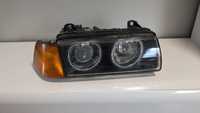 Lampa BMW E 36 prawa soczewka +ring