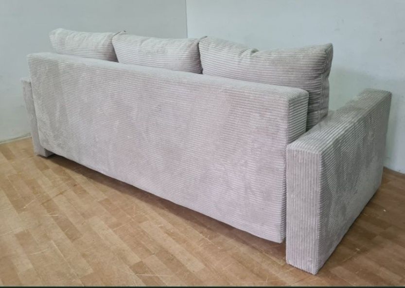 Nowa sofa  sprężyny automat sztruks welur plusz kanapa wersalka