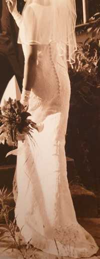 Suknia ślubna syrenka 36. Włoska Loretta