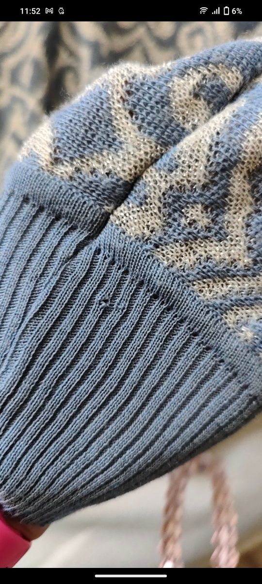 Sweter wełna M wool vintage