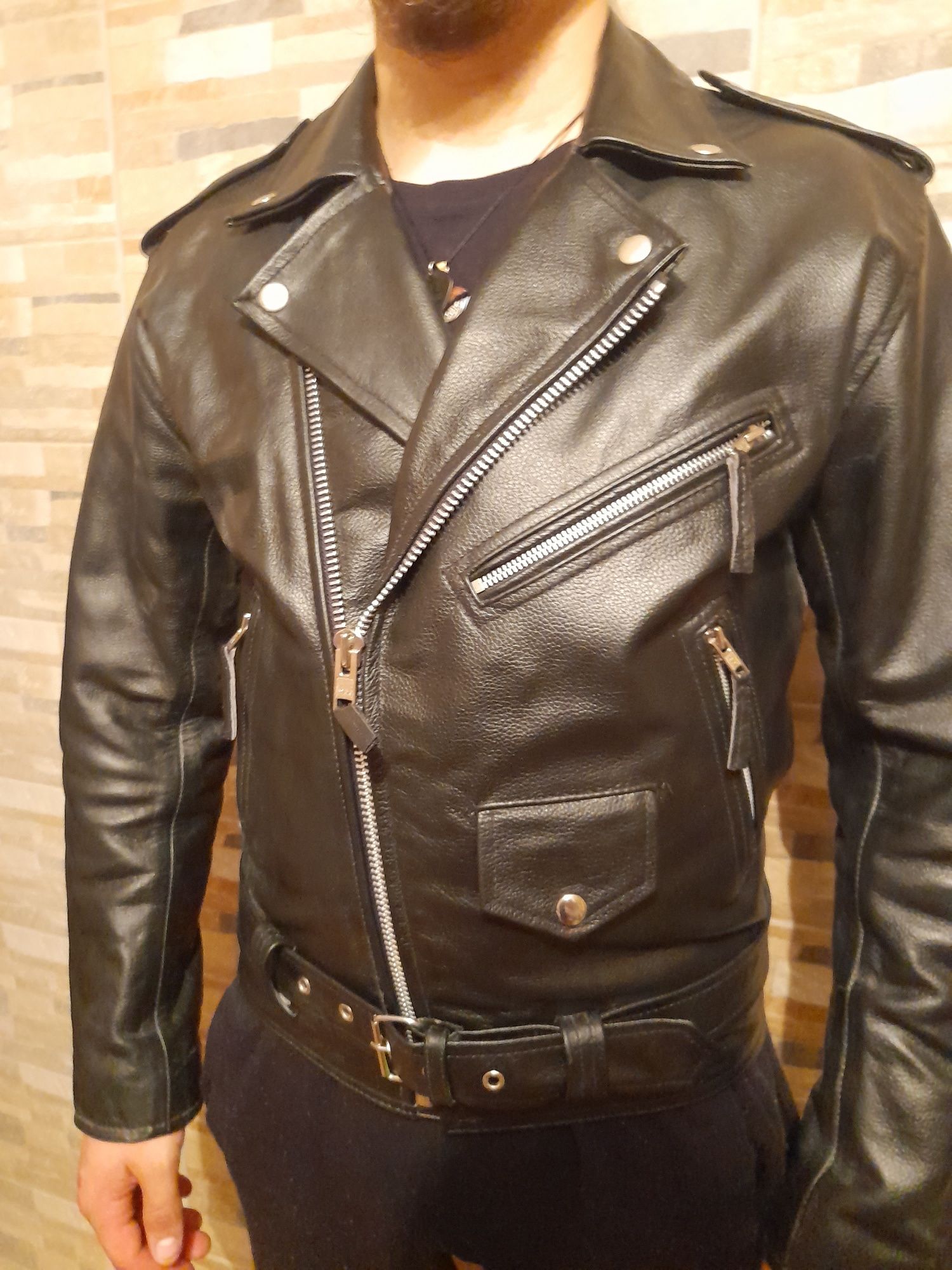 Косуха  шкіра  Genuine Leather