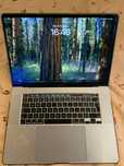 Apple 2019 Macbook Pro 16 a2141 i7 16GB ram 512GB Win 10 radeon 5300