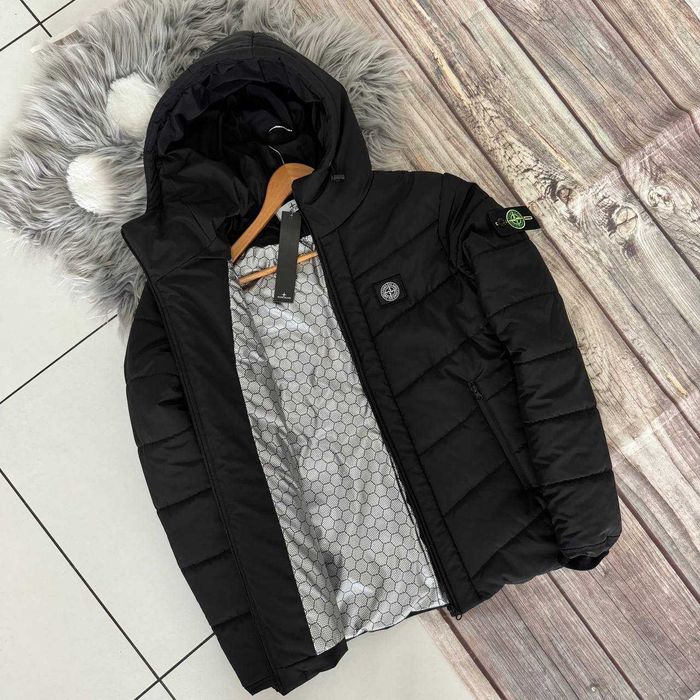 Куртка Зимова Stone Island | Термо-підкладка | Waterproof | S–XXL