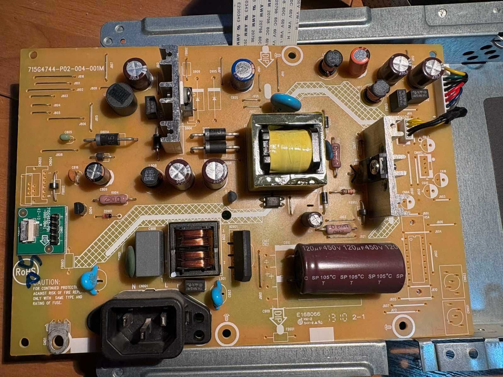 Плата  живлення монітора AOC I2369V і I2269VW (715g4744-p02-004-001m)