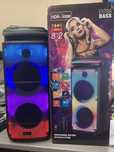 Przenośny głośnik duży 85cm mikrofon MOCNY 100W Bluetooth usb "898"