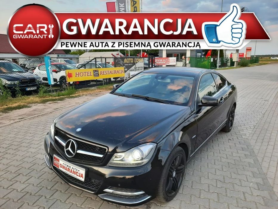 Mercedes-Benz Klasa C Mercedes-Benz W204 Coupe C180 1.8 156KM KlimatronikNavi PółSkóry ALU17