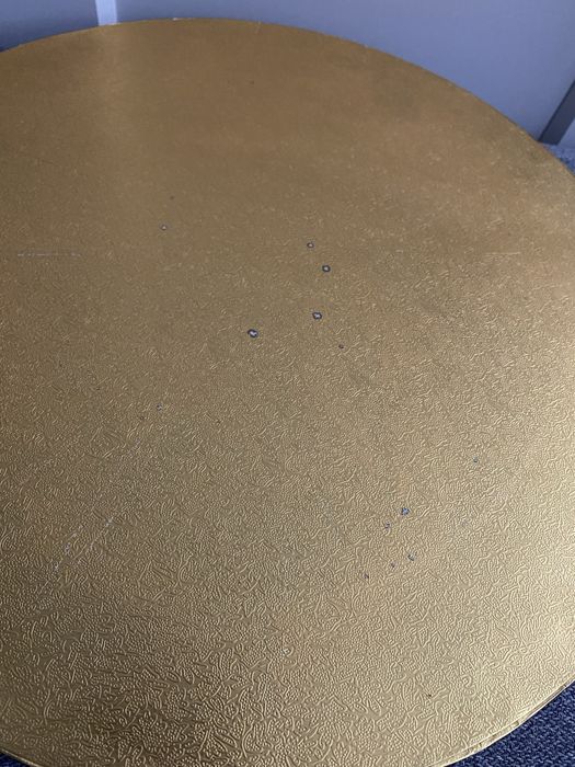 Patera taca na tort ciasto zlota