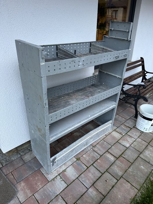 Szafka półka do zabudowy auta busa