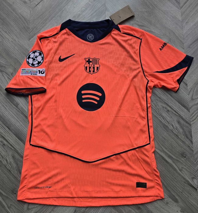 koszulka FC BARCELONA trzecia! 25/26 L YAMAL 10 Total90 meczowa M slim