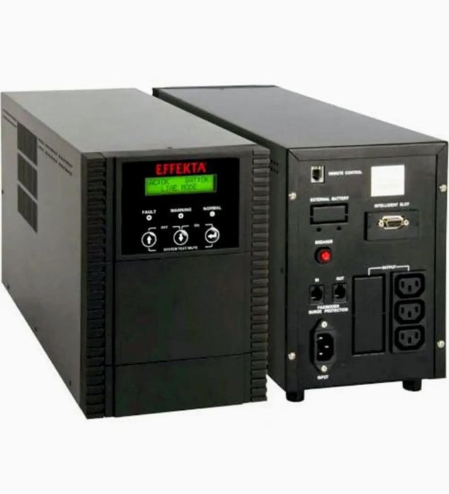 Джерело безперебійного живлення (ДБЖ) EFFEKTA MTD 700VA 438W RS232/USB