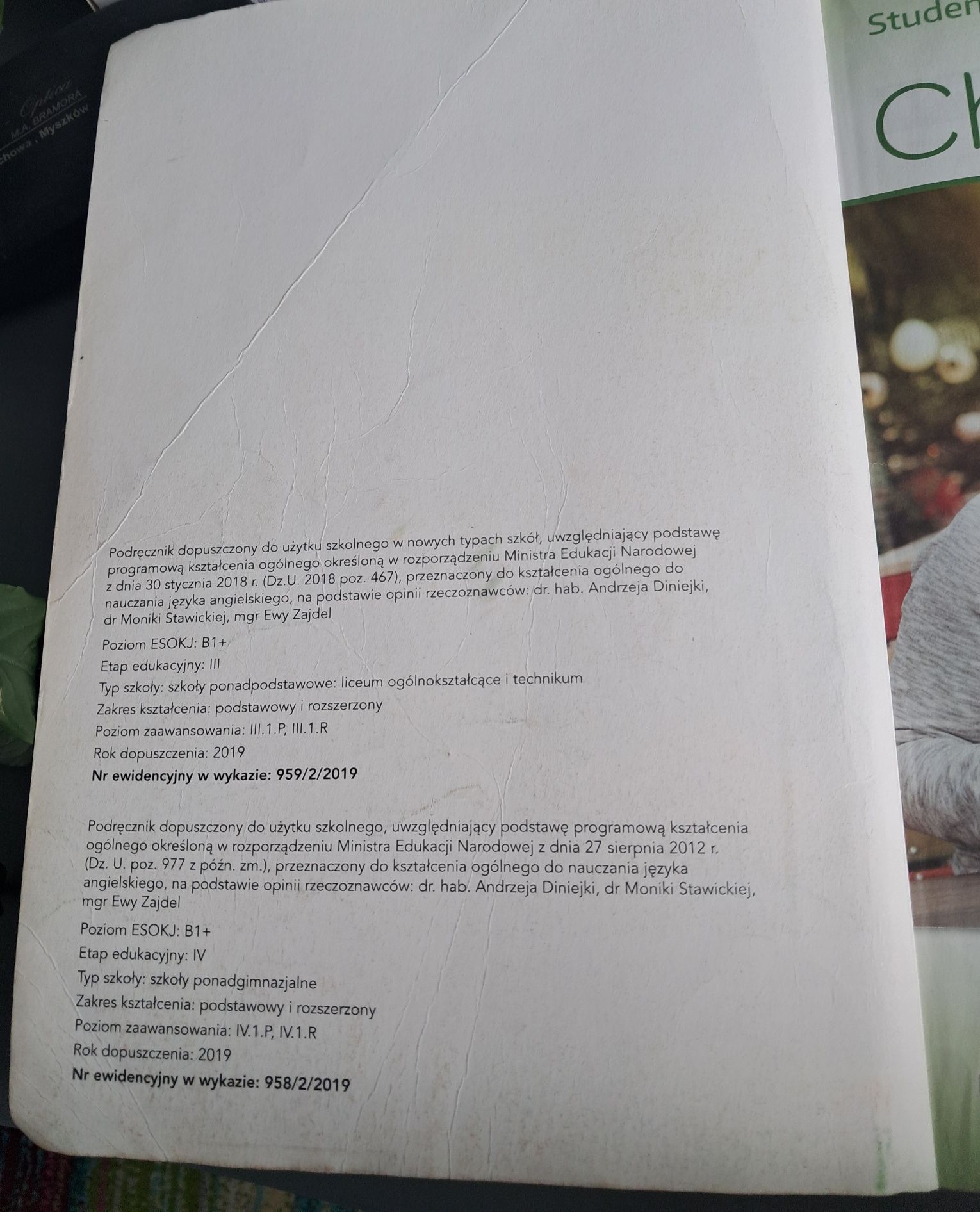 Checkpoint B1+ podręcznik do języka angielskiego