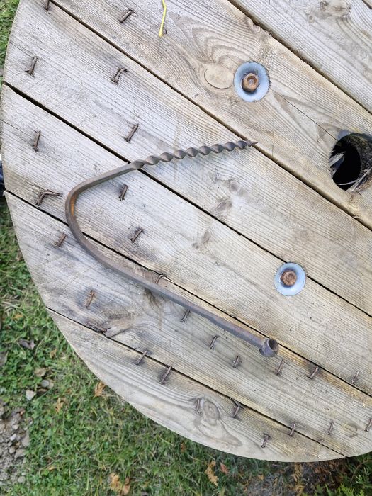 Zabytkowy Świder ciesielski do renowacji XIXw.