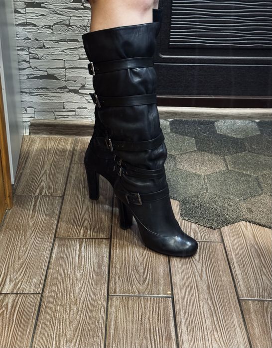 Чоботи Shy Dolly з натуральної шкіри (Vero Cuoio). Італія.