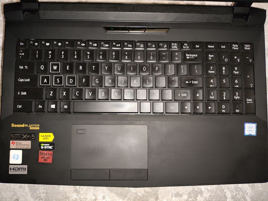 Геймерский Clevo P750DM2 i7 6700K Nvidia GTX1070 8gb, 16GB , 256Gb ssd