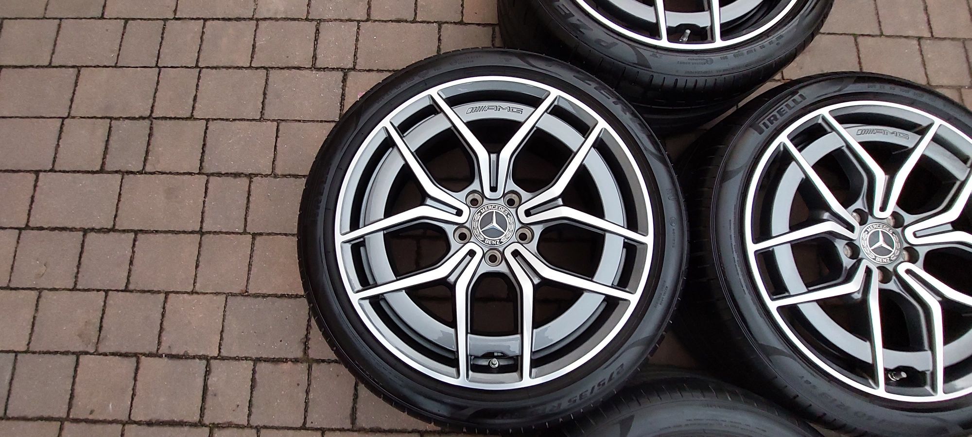 Nowe Koła 19" AMG Mercedes E W213 Lift Pirelli M0 245/275 Lato