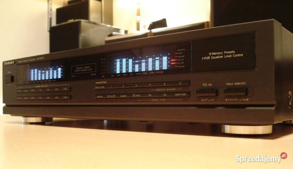 Korektor equalizer cyfrowy Technics sh ge70 bdb