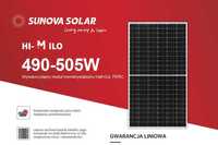 Moduły Fotowoltaiczne panele Fotowoltaiczne Sunova Solar 505Wp