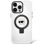 Etui Karl Lagerfeld Ring Stand Karl Head MagSafe do iPhone 15 Pro - bi