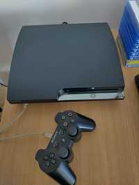 PS3 Slim 320GB pad 56 gier PlayStation 3
