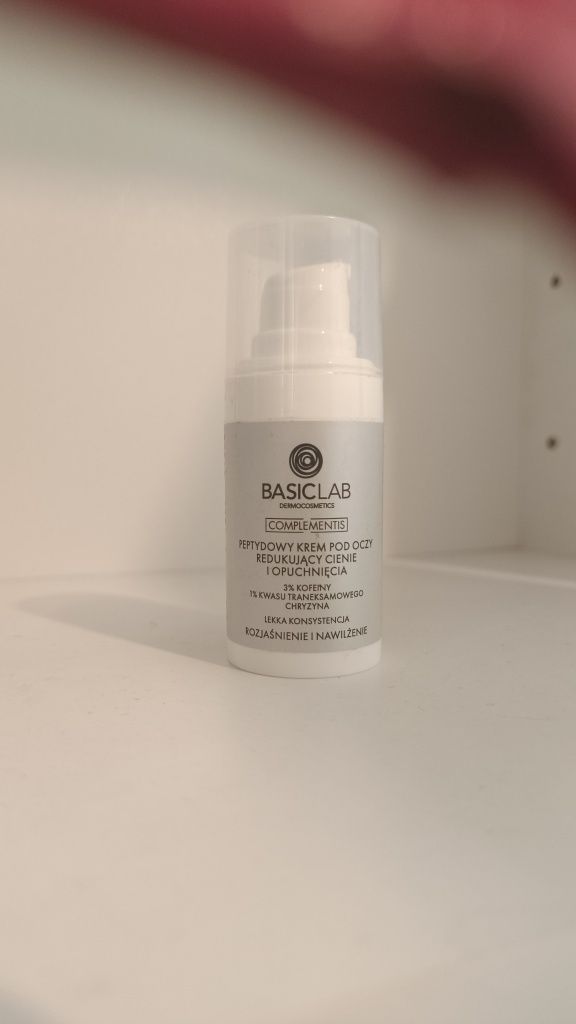 Basiclab peptydowy krem pod oczy 15ml