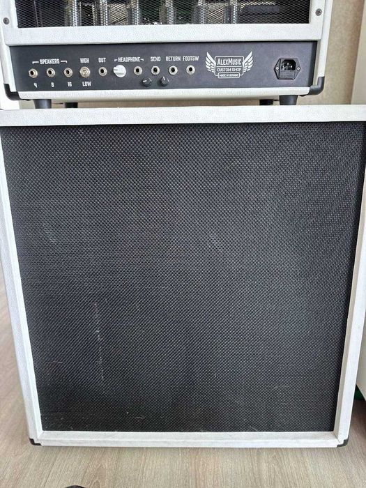 Гітарний, ламповий стек "AlexMusic Custom Shop" (100W, 3-канали)