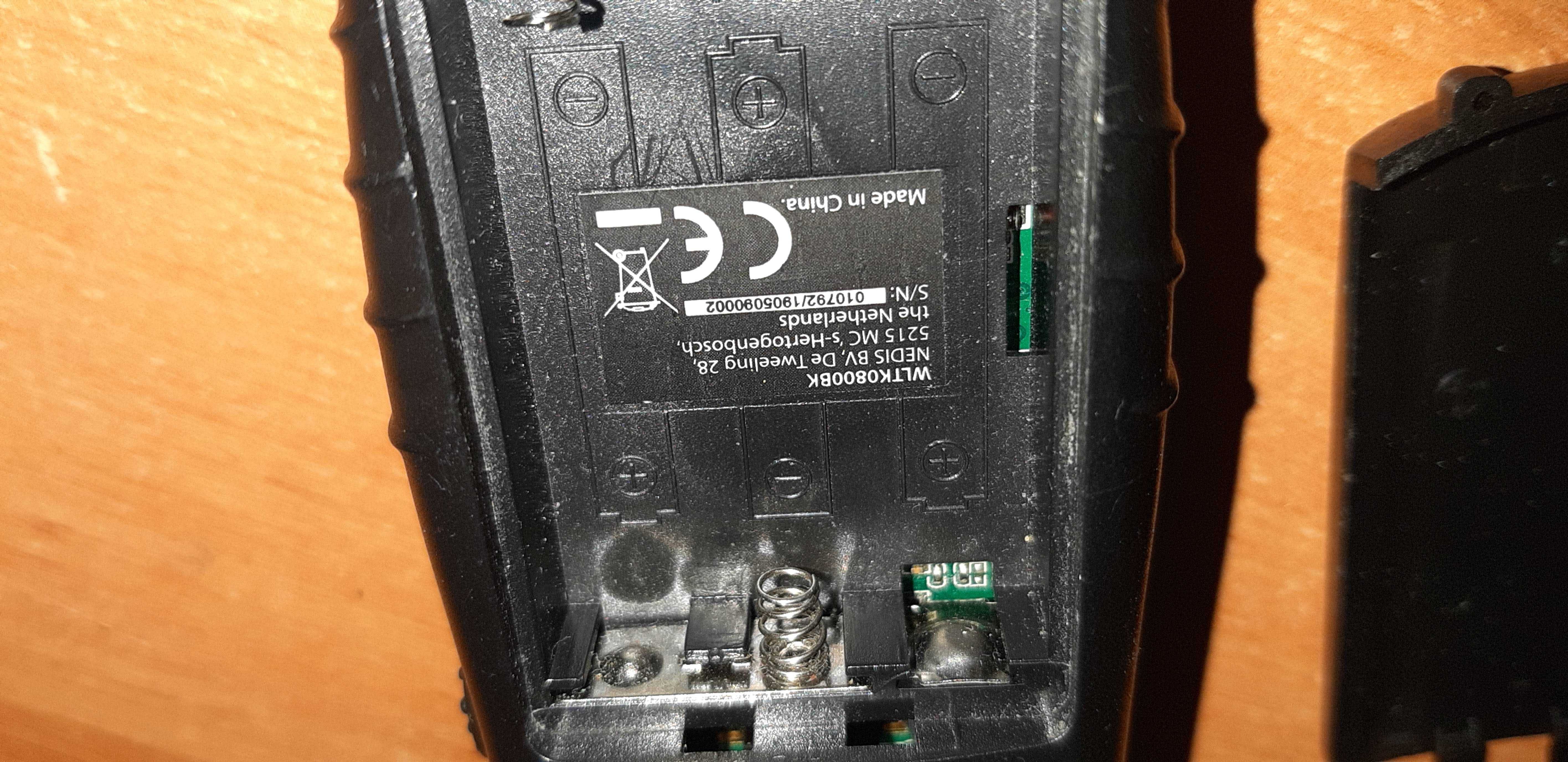 Рація Nedis WLTK0800BK НАБОР 2x - радиус действия 8 км