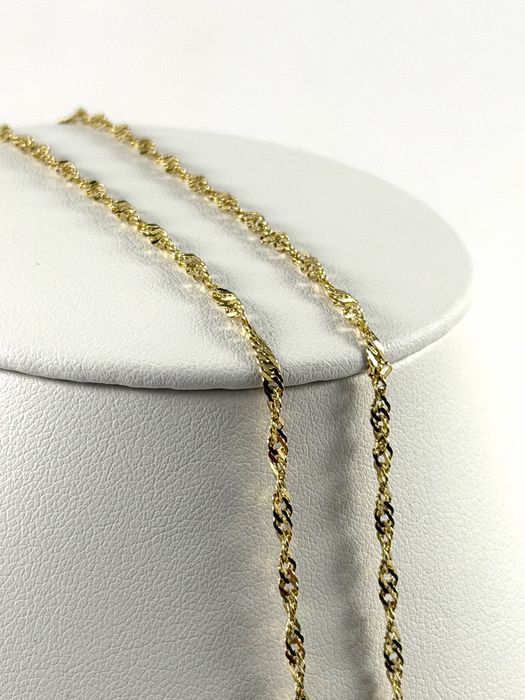 Złoty łańcuszek 50 cm