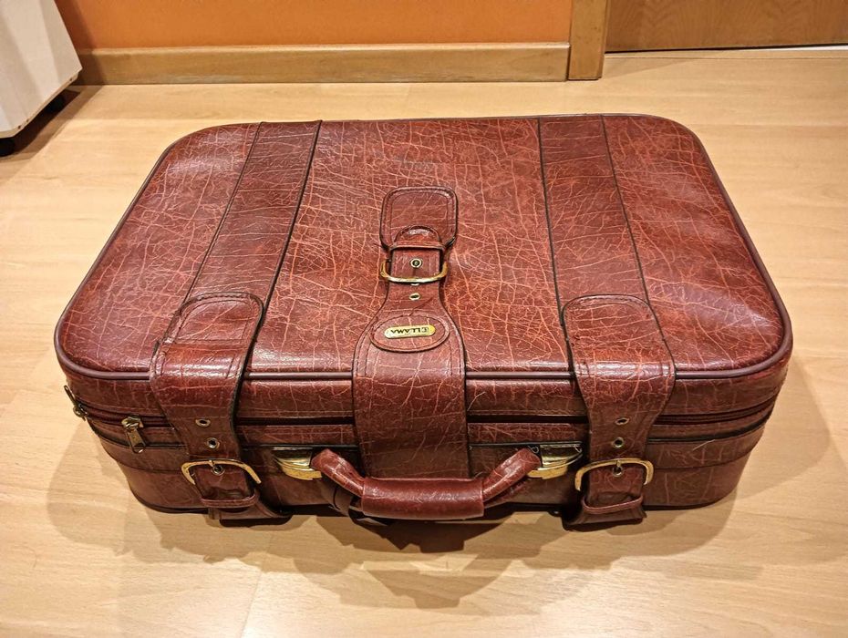 Mala de viagem vintage da marca Llama