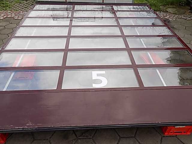 Brama garażowa segmentowa panelowa 425x495cm