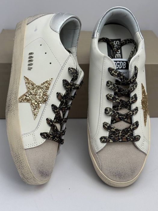 Кеди шкіряні golden goose голден гус жіночі купить gg