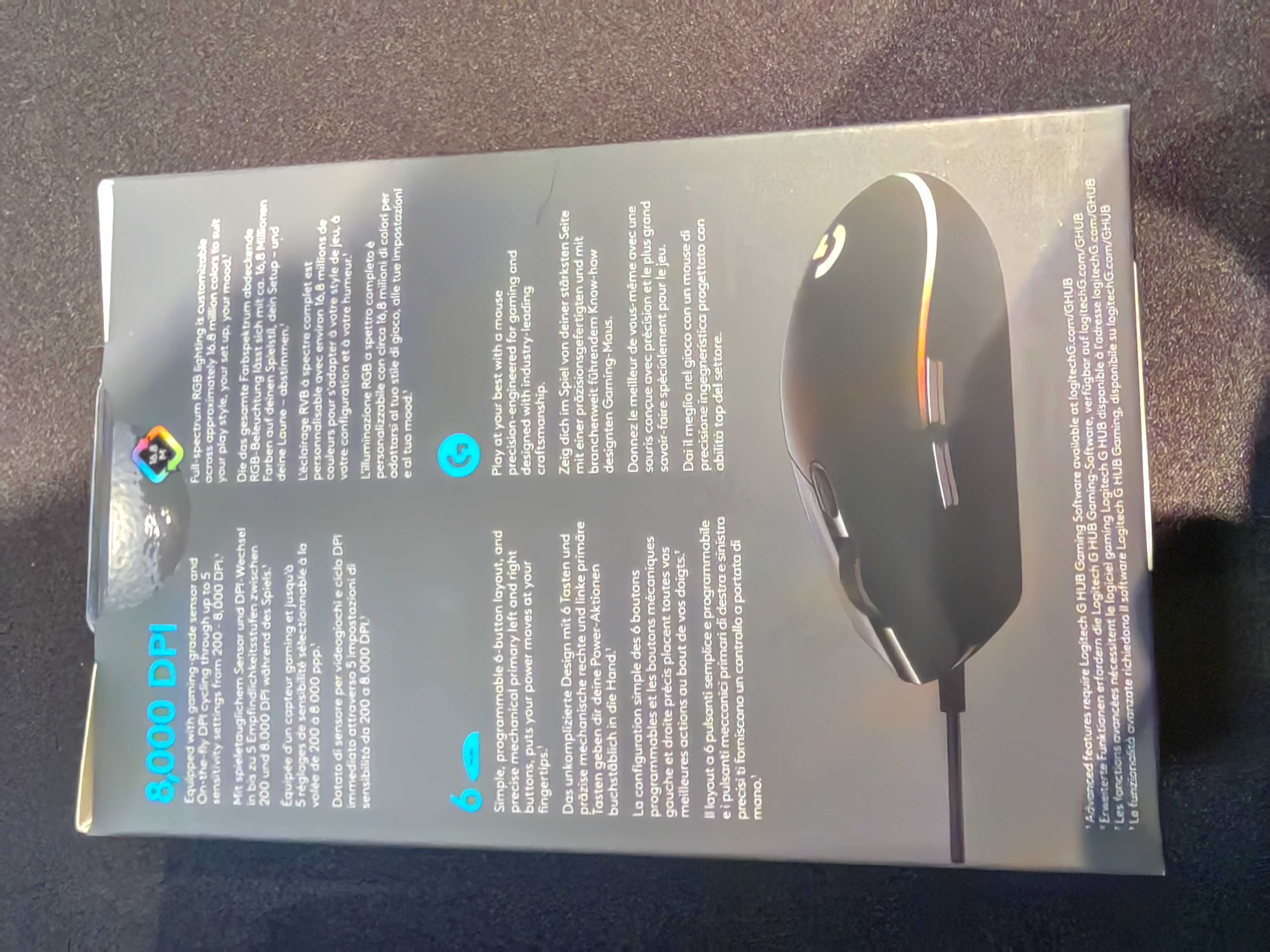 Myszka gamingowa Logitech G203