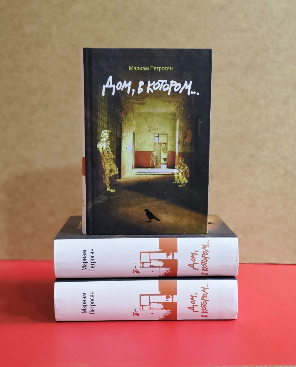 Дом в котором Мариам Петросян в книжном переплете в плёнке.