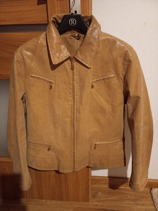 Kurtka skórzana damska