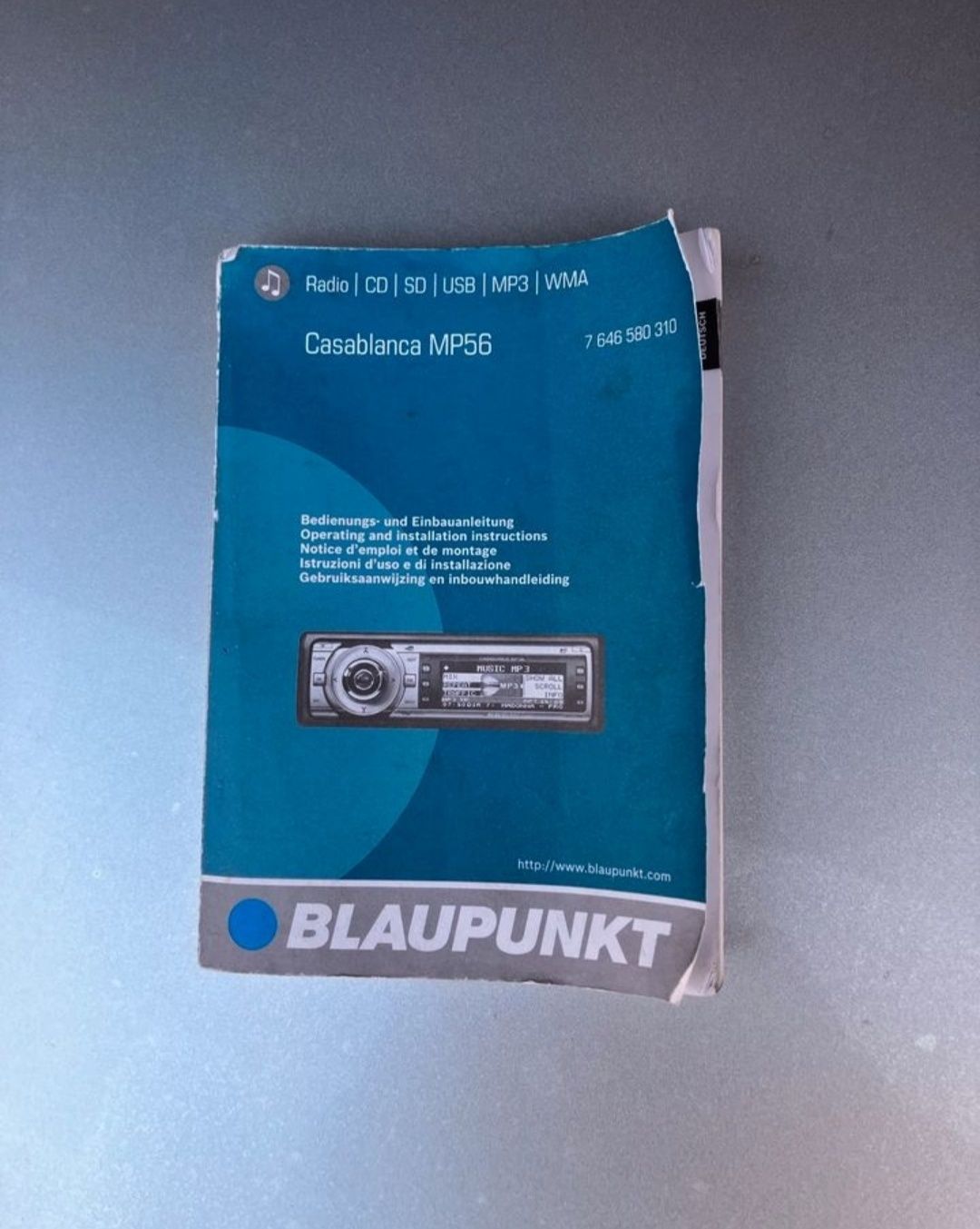 Radio Blaupunkt Casablanca MP56 stan bdb