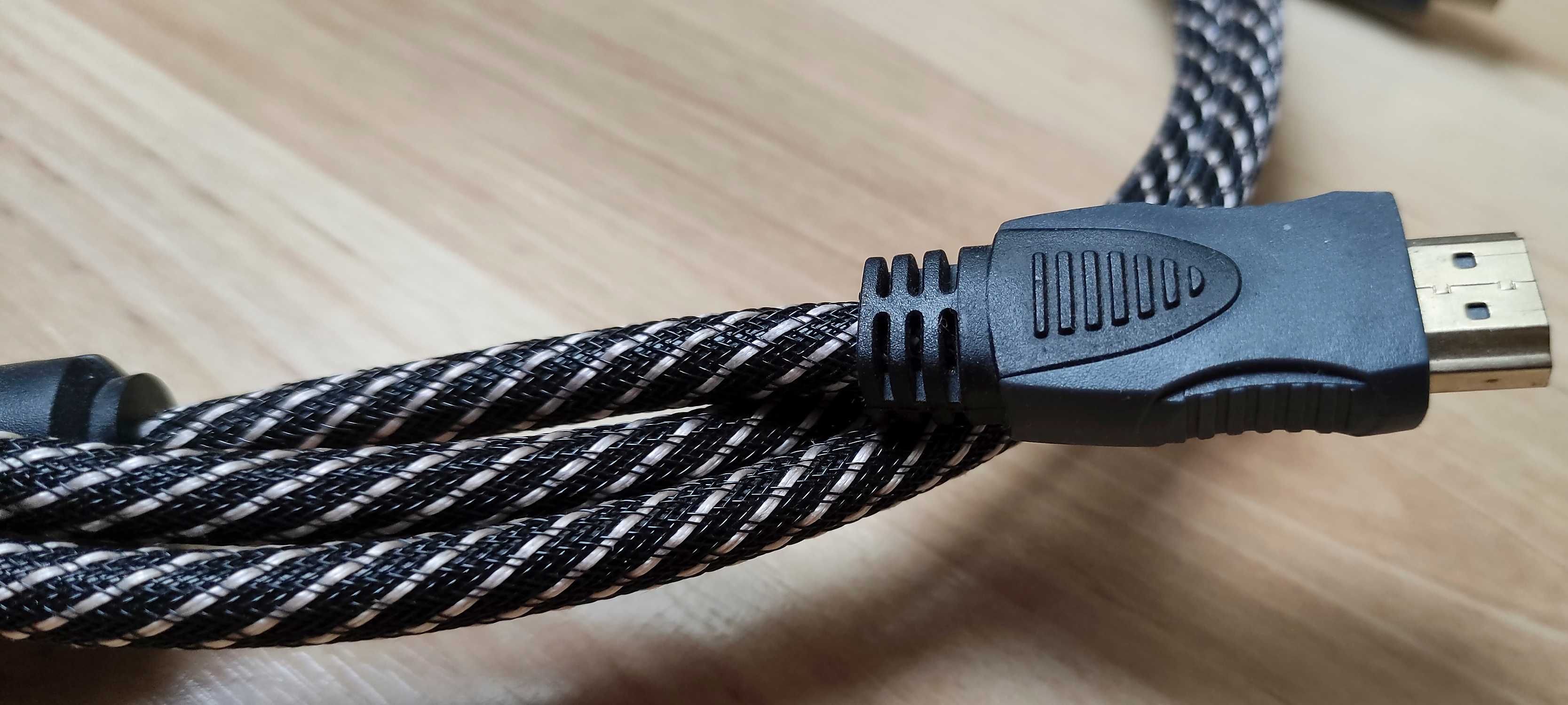 Kabel gruby długi HDMI-HDMI 4K UHD