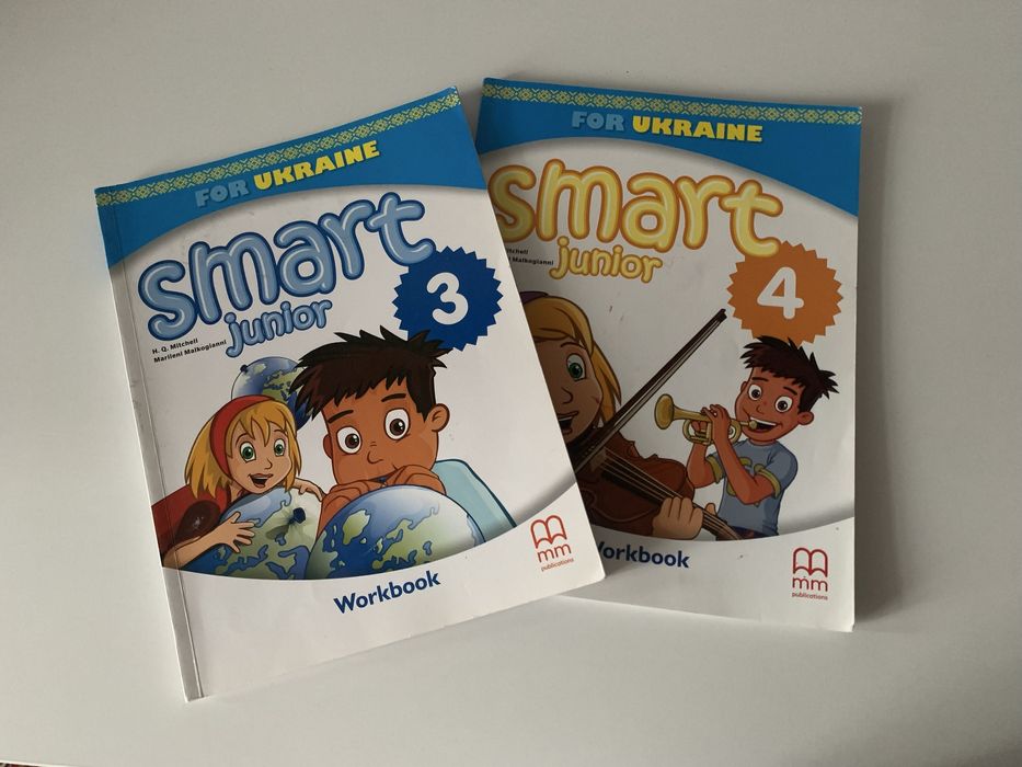 Книга з англійскої мови workbook Smart Junior 3,4