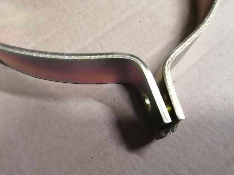 Fiat 126p FL i EL obejmy tłumika że stali złoty ocynk mocne i grube