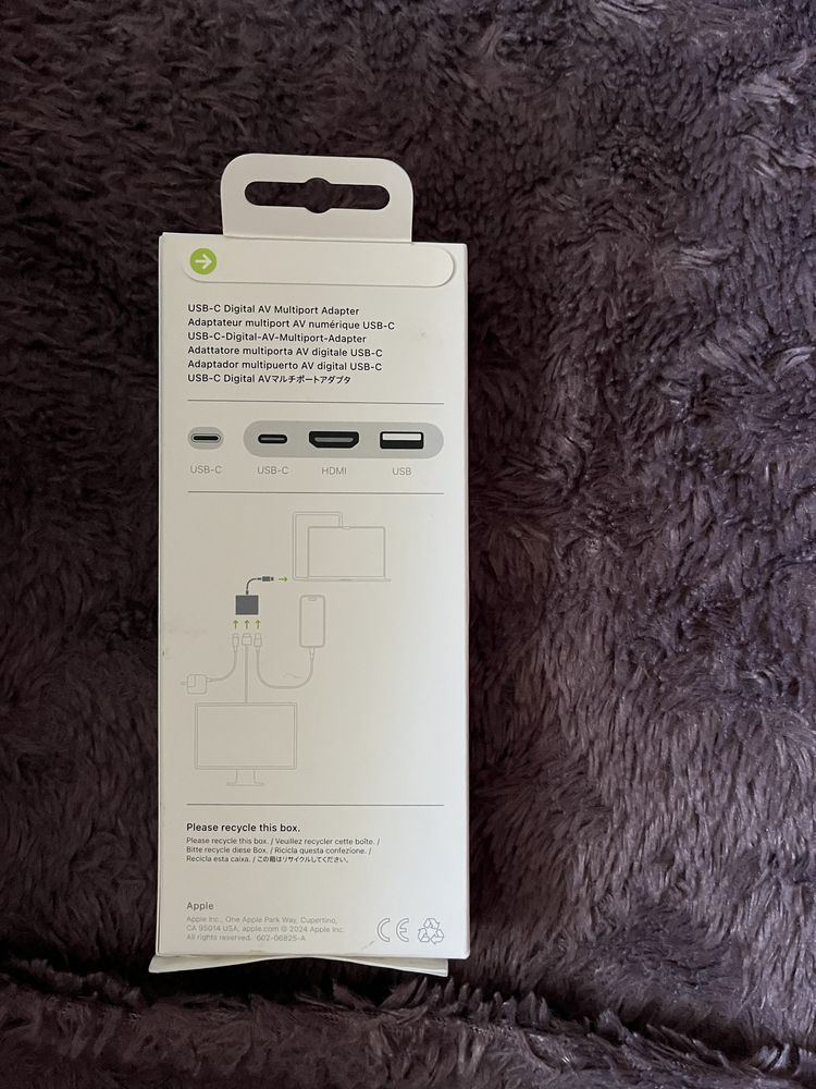 Nowy oryginalny adapter Apple USB-C to Digital AV M