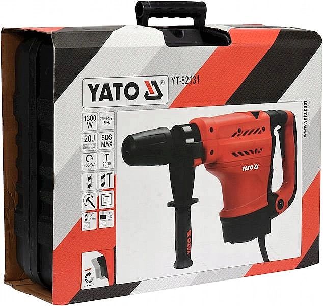 Młot Udarowo Obrotowy 20j Sds-max 1300w Yt-82131 Yato