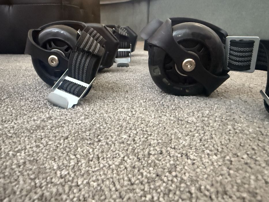 Rollers para os calcanhares